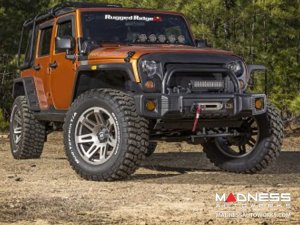 Jeep Wrangler JK/JKU Spartacus Stubby Bumper - Black